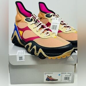 NEW Adidas Adicross Hi Clay Strata/Blue Spikeless Golf Shoes Size 10 H03662 Box